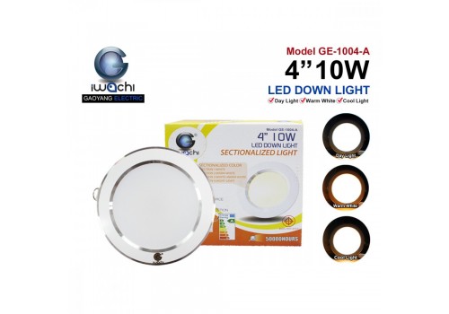 โคมไฟดาวน์ไลท์ 3 แสง IWACHI-DL-4-10W